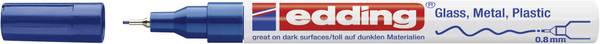Edding 780 4-780-9-003 popisovač na laky  modrá 0.8 mm