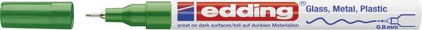 Edding 780 4-780-9-004 popisovač na laky  zelená 0.8 mm