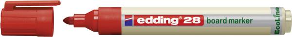 Edding edding 28 4-28002 popisovač na bílé tabule  červená  1 ks