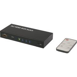 Ultra HD (4K) prepínač SpeaKa Professional 1272706 SP-5090824, s 3 portmi