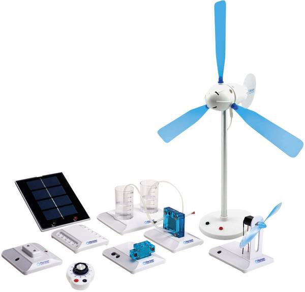Horizon Educational FCJJ-37 Renewable Energy Science Education Set obnovitelné zdroje energie, alternativní energie experimentální sada, od 12 let