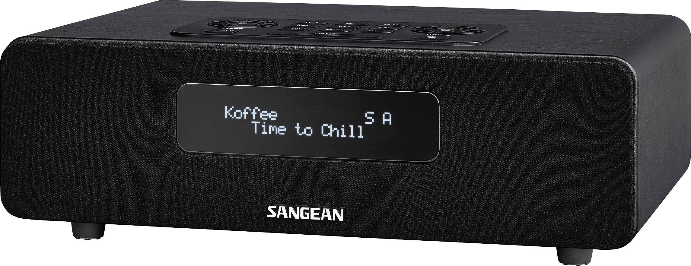 Sangean DDR-36 BT DDR-36 stolní rádio, DAB+, FM, AUX, Bluetooth, černá-0