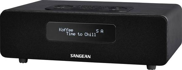 Sangean DDR-36 BT DDR-36 stolní rádio, DAB+, FM, AUX, Bluetooth, černá