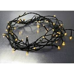 Vnitřní/venkovní bateriové LED osvětlení na vánoční stromeček X4-LIFE 100 LED, teplá bílá, 10 m