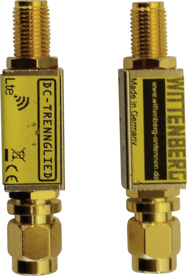 Wittenberg Antennen anténní adaptér Zásuvka RP SMA, RP-SMA konektor DC