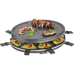 Raclette gril Clatronic RG 3517, 8 pánví, černá