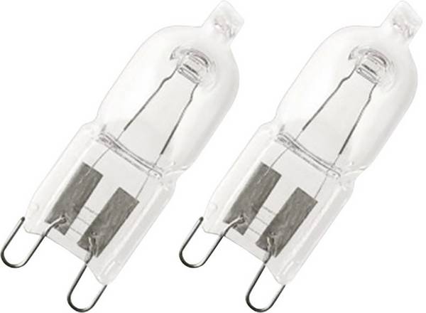 OSRAM HOMELIGHTING ECO halogenová žárovka Energetická třída (EEK2021): G (A - G) G9 43 mm 230 V 20 W teplá bílá pinová objímka stmívatelná 2 ks