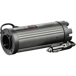 Konvertor VOLTCRAFT MSW 150-12-G, 150 W, 12 V/DC/230 V/AC, 150 W tvar pro uložení do držáku na nápoje