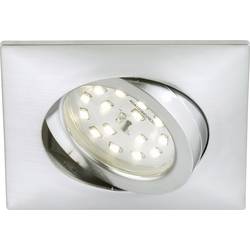 LED vestavné svítidlo Briloner 7210-019, 5 W, teplá bílá, hliník