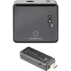 Bezdrátový přenos HDMI signálu Renkforce 10 m, 5 GHz, 1920 x 1080 px, černá
