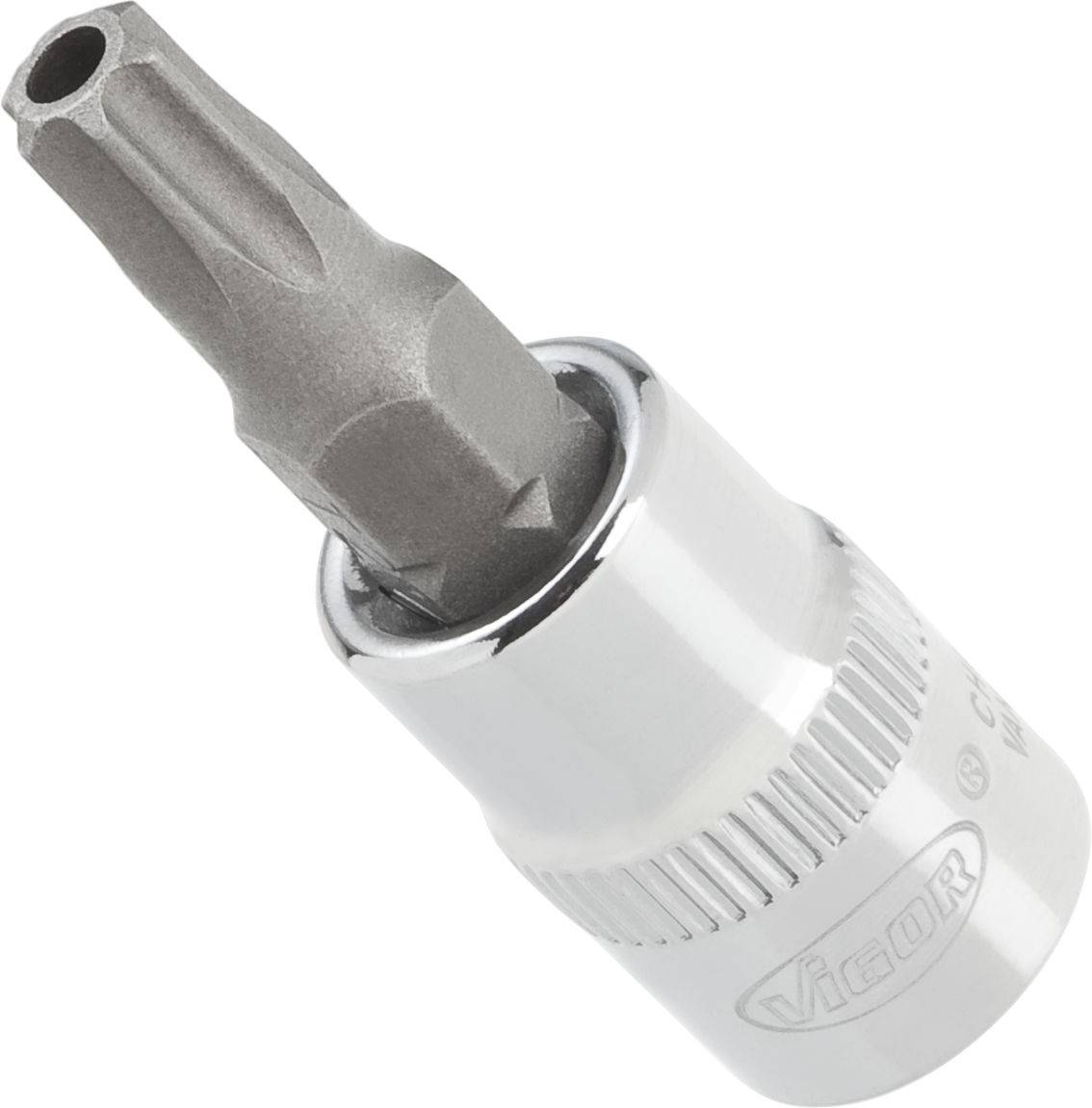 Vigor V2138 hvězda BO nástrčný klíč TR 15 1/4" (6,3 mm)
