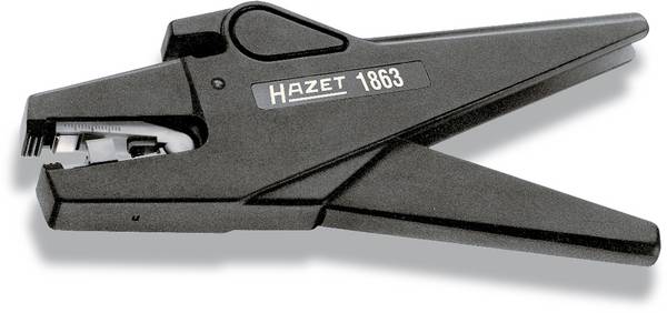 Hazet 1863, 1863, pro elektrotechniky, automatické odizolovací kleště, vč. kabelového nože , 0.2 do 6 mm²
