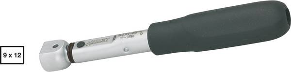 Hazet 6391-25, 6391-25, momentový klíč, Kalibrováno dle (ISO), pro nasazovací nástroje, 2 - 25 Nm