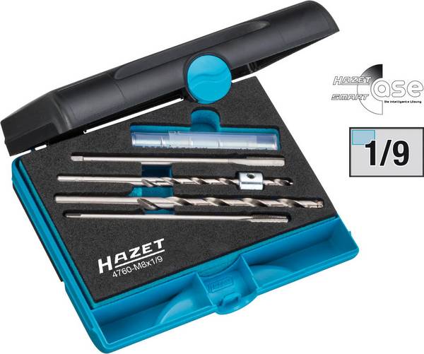 Hazet 4760-M8X1/9 Sada na opravu žhavicích svíček
