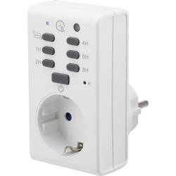 Medzizásuvka s časovačom a súmrakovým spínačom Renkforce 1289333 1800 W IP20