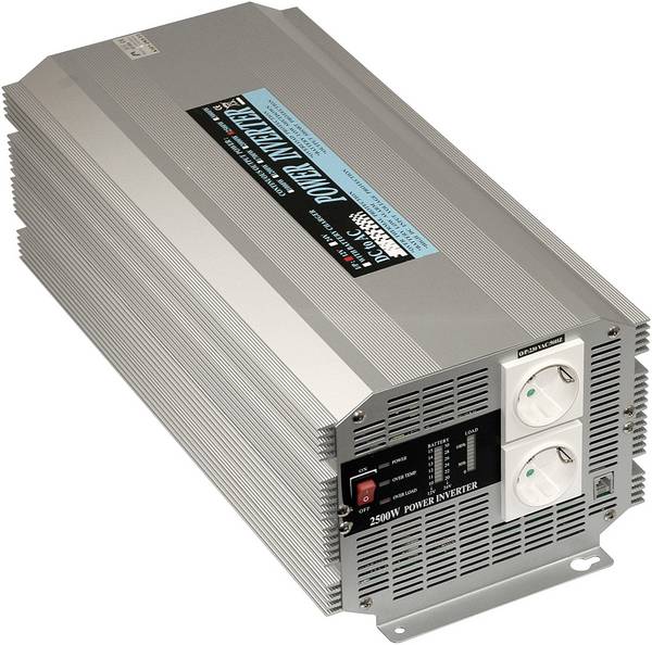 MEAN WELL měnič napětí A301-2K5-F3, 2500 W, 12 V/DC -> 230 V