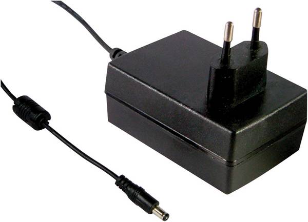 MEAN WELL GSM36E09-P1J zásuvkový napájecí adaptér, stálé napětí, 9 V/DC, 4000 mA, 36 W