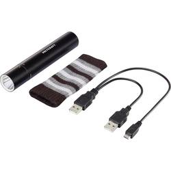 Powerbanka se svítilnou Voltcraft PT-4, 3v1, 2600 mAh + pletený obal