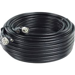 Napájecí, video prodlužovací kabel RG 59/20 BNC (sf) RG 59/20 BNC (sf), černá, 1 ks