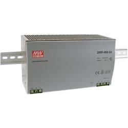 Síťový zdroj na DIN lištu Mean Well DRP-480-48, 1 x, 48 V/DC, 10 A, 480 W
