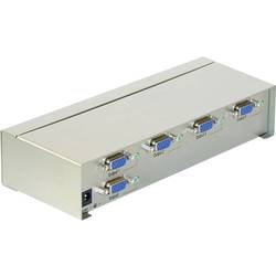 VGA splitter Delock 87655 s 4 portmi, sivá