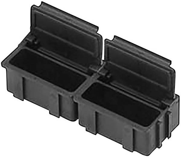 ESD SMD box vodivý  BERNSTEIN Tools for Electronics 9-322-VE10, (d x š x v) 37 x 12 x 15 mm