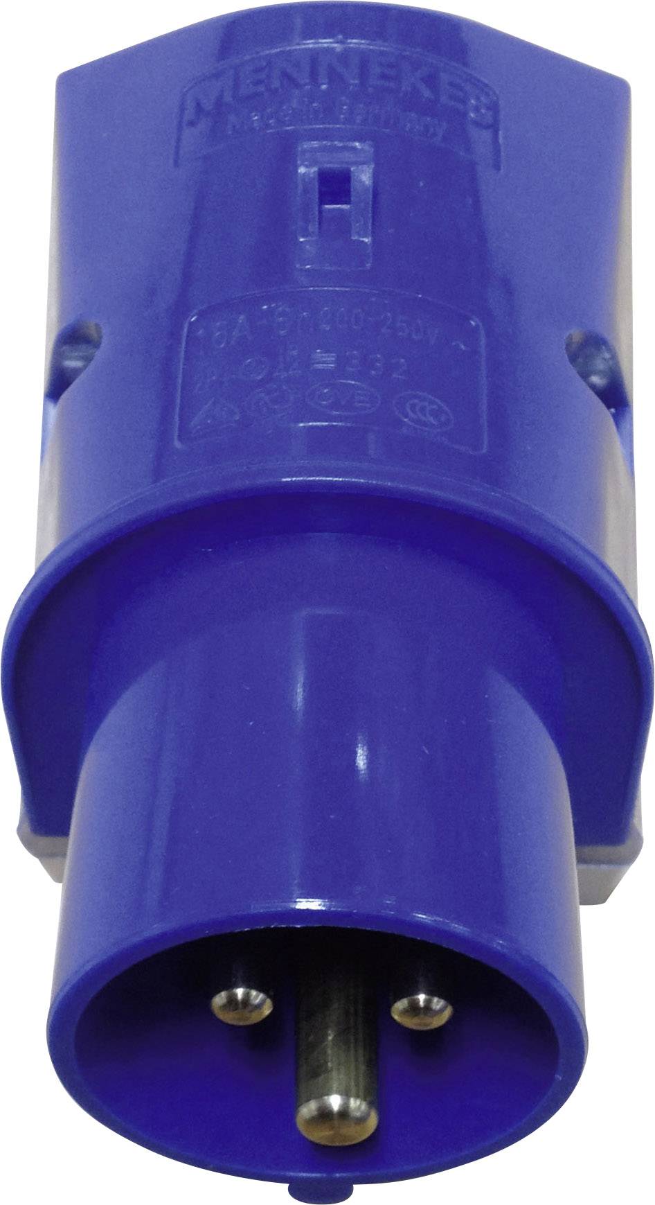 MENNEKES Mennekes 332 CEE-CARA zástrčka na stěnu, 16 A, 3pólový, 230 V, 1 ks-1