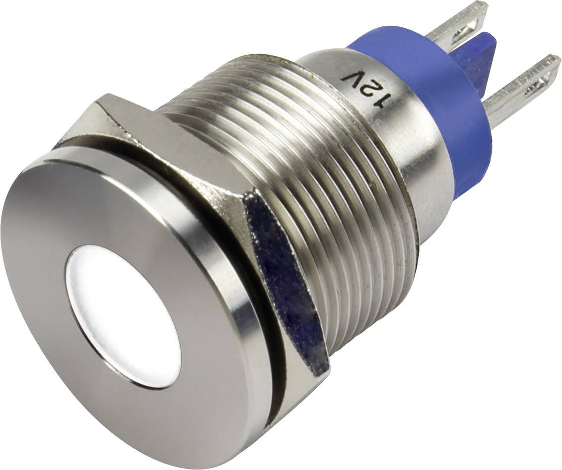 TRU COMPONENTS 1302115 indikační LED bílá 12 V/DC