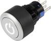 TRU COMPONENTS LAS1-AWY-11T/W/12V/P, 1303032 tlačítko, 22 mm, 250 V/AC, 3 A, 1 ks