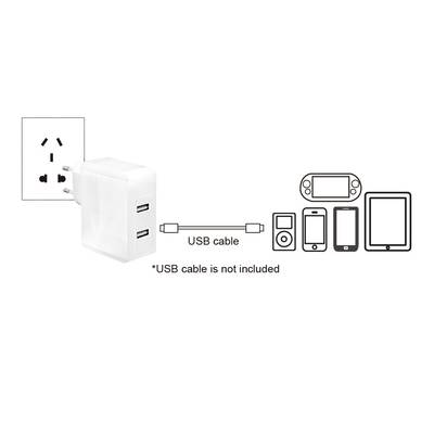 LogiLink PA0094 USB nabíječka, Nadproudová ochrana, USB, 17 W, bílá-0