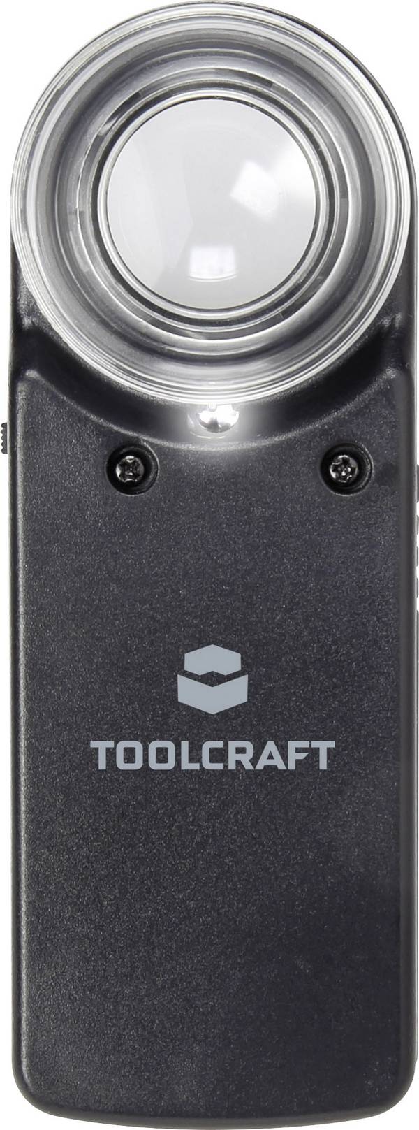 TOOLCRAFT 1303080 ruční lupa  s LED osvětlením , zvětšení: 15 x, Velikost objektivu: (Ø) 20 mm
