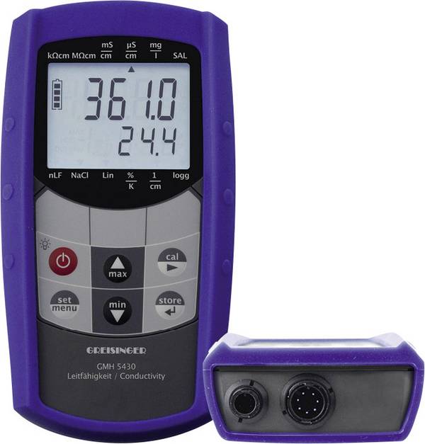 Greisinger GMH 5430 multifunkční měřicí přístroj  vodivost , salinita, uvolněné částice (TDS) , teplota