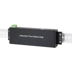 USB hub na DIN lištu RENKFORCE, 7x USB 2.0