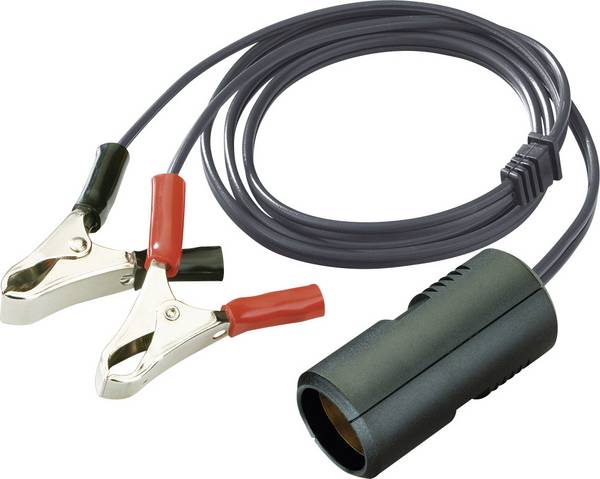 ProCar Spojovací kabel 8A s krokosvorkami Proudová zatížitelnost (max.)=8 A Vhodný pro Autozásuvka  12 V