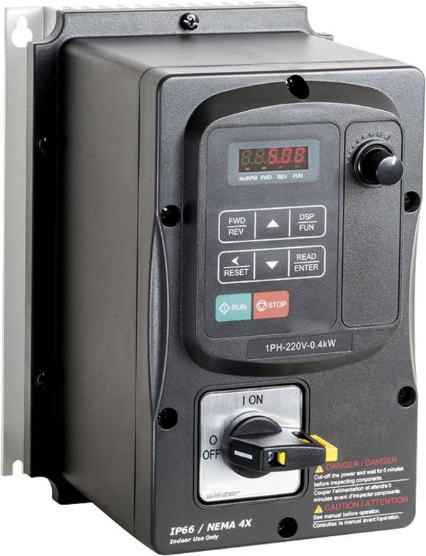 Peter Electronic frekvenční měnič   2.2 kW 1fázový 230 V