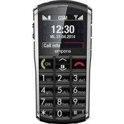 Emporia Pure telefón pre seniorov nabíjacej stanice, tlačidlo SOS čierna