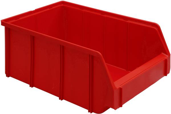 SWG 9611275 skladový box , (d x š x v) 335 x 209 x 152 mm, červená, 1 ks