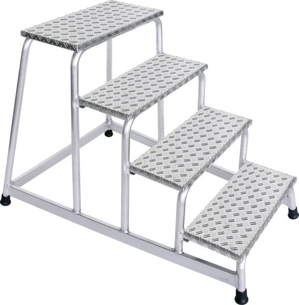MUNK Günzburger Steigtechnik  50010 hliník schůdky  max.prac. výška: 2.8 m stříbrná 11.5 kg