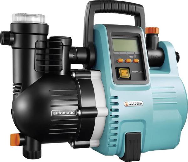 GARDENA 1759-20 Comfort 5000/5E LCD domácí automat na vodu  230 V 5000 l/h
