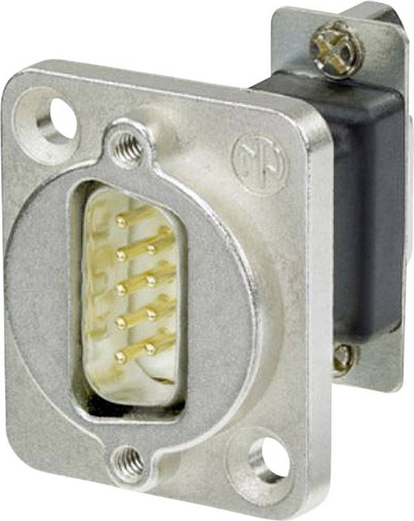 Neutrik NADB9MF D-SUB adaptér D-SUB zástrčka 9pólová - D-SUB zásuvka 9pólová  1 ks