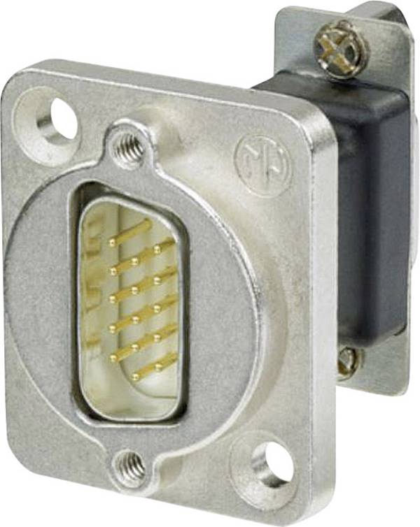 Neutrik NADB15MF D-SUB adaptér D-SUB zástrčka 15pólová - D-SUB zásuvka 15pólová  1 ks