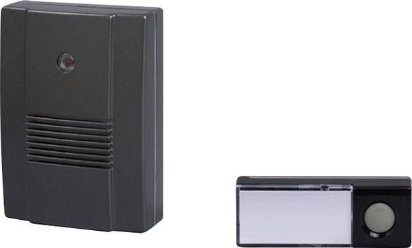 bezdrátový zvonek kompletní sada se jmenovkou Heidemann 70834 HX Outdoor