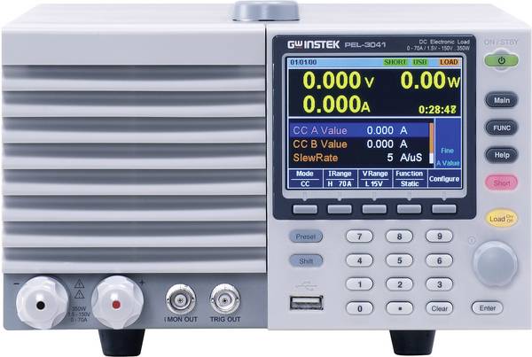 GW Instek PEL-3041 elektronická zátěž 150 V/DC 70 A 350 W