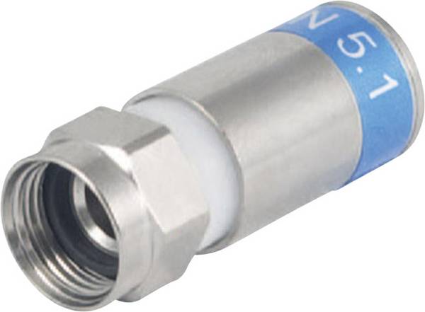 Kompresní F zástrčka EMK 12  Průměr lanka: 7 mm