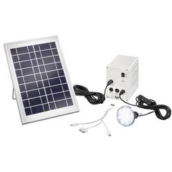 Solární nabíječka a LED svítidlo 2 v 1 Esotec Multipower 5W 120001, 5 V, 6 V