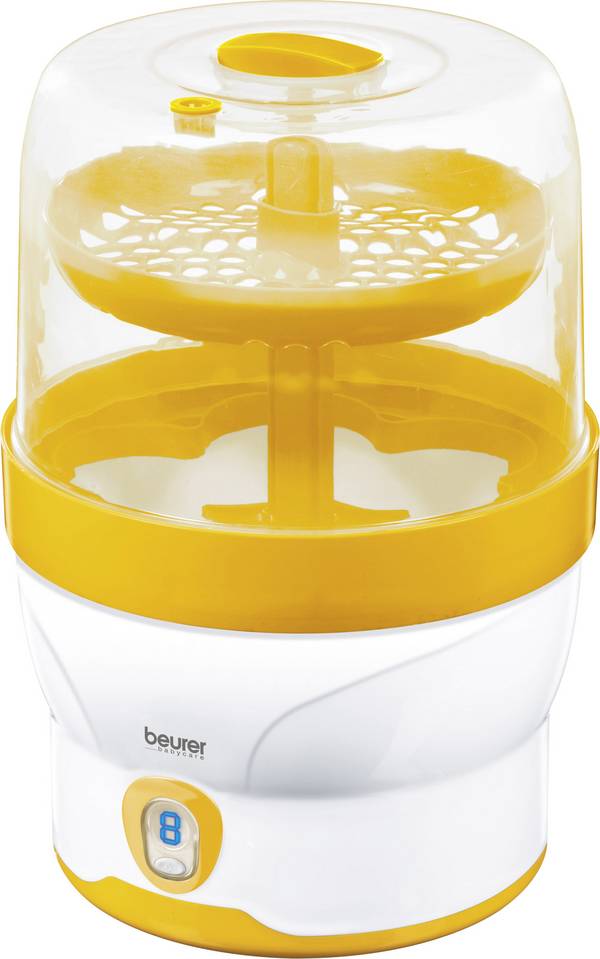 Beurer BY 76 parní sterilizátor bílá, žlutá