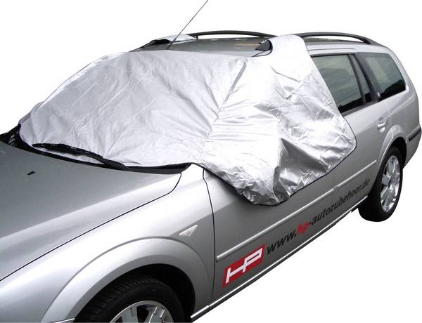 HP Autozubehör   sluneční clona na autosklo ochrana čelních a bočních skel, ochrana proti odcizení (š x v) 285 cm x 97 cm osobní automobily, obytné vozy, Vany, SUV stříbrná