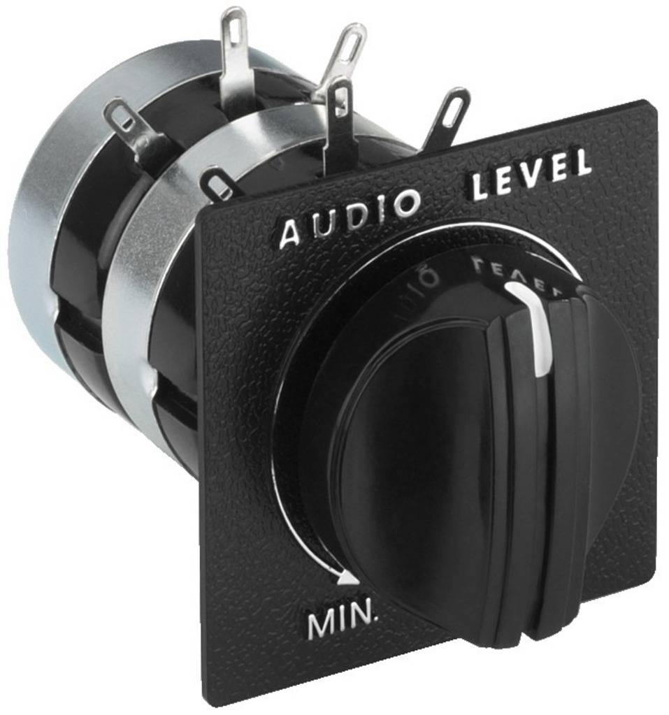 Monacor LP-200-8 stereofonní vestavný regulátor hlasitosti 15 W