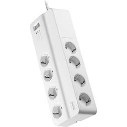 Zásuvková lišta s přepěťovou ochranou APC by Schneider Electric PM8-GR PM8-GR, počet zásuvek 8, IP20, 2.00 m, bílá