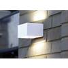 Venkovní nástěnné LED osvětlení ECO-Light Gemini 1891S WH, 9 W, studená bílá, bílá